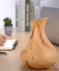 Alternative view of Diffusore Aromi e Olii essenziali 550ml con Led multicolore Colore Legno Chiaro