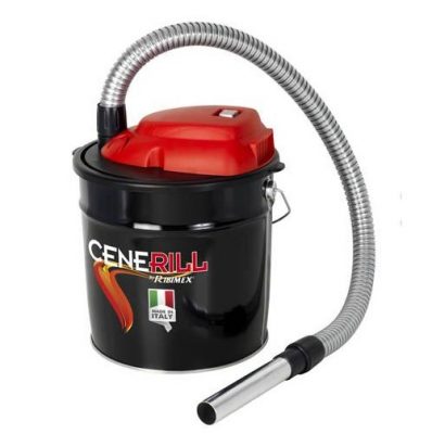 RIBIMEX PRCEN001, Cenerill Aspiracenere elettrico 1000 W, 18 L