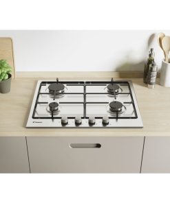 Alternative view of CANDYCDOY6GRX Piano Cottura a Gas 4 Fornelli Acciaio Inossidabile