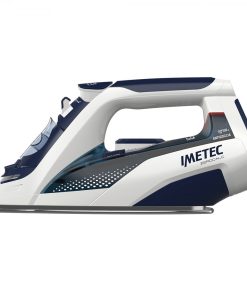 IMETEC ZeroCalc Z3 3500 Ferro da Stiro, Tecnologia Anticalcare, Piastra Inox 2400W