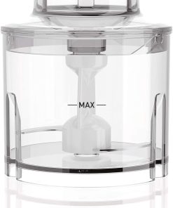 Alternative view of BLACK & DECKER BXHBA600E Frullatore a Immersione, 600 W, Acciaio Inox, Bianco