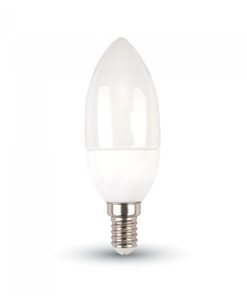 V-TAC PRO VT-268 Lampadina Led E14 7W Candela CHIP SAMSUNG Luce Calda