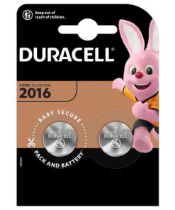 DURACELL LITHIUM CR2016 / CR / DL2016 / BR2016 Pile 3V - Blister 2 Batterie