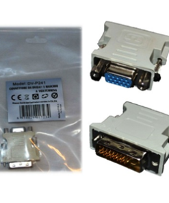 LINQ Connettore da DVI 24+1 Maschio A VGA Femmina