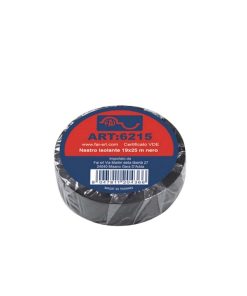 FAI Nastro Isolante 19mm x 25mm Colore Nero
