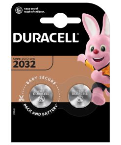DURACELL LITHIUM CR2032 / CR / DL2032 / BR2032 Pile 3V - Blister 2 Batterie