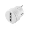 electraline 71047 adattatore schuko tedesco a presa 1016a bianca