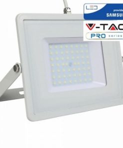 V-TAC PRO VT-100 Faro Led SMD 100W Ultrasottile Chip SAMSUNG da Esterno Colore Bianco