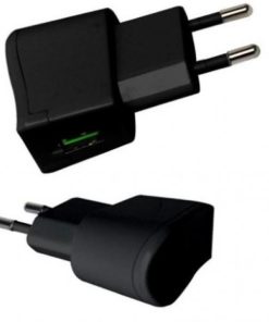 V-TAC VT-1024 Caricabatteria USB da Viaggio Colore Nero