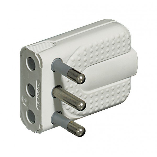 BTICINO Spina Corner Salvaspazio 16A Colore Bianco - immagine 4