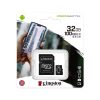 micro sd kingston sdcs232gb 32gb classe 10 100mbs con adattatore