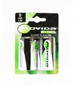 MOVIDA Extra Super Alkaline Torcia D - Blister 2 Batterie
