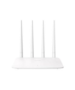 TENDA Router F6 Wireless Broadband 300m 1p Wan 3p Lan 10/100m. 4 Antenne Fisse 5dbi 2.4ghz