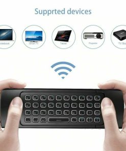 Alternative view of ANDOWL Telecomando con Mini Tastiera Air Mouse Wireless per Smart TV Android Box PC