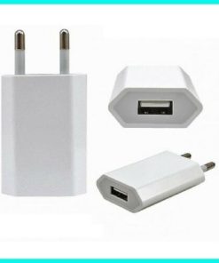 Caricabatteria USB da Viaggio Colore Bianco