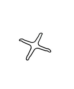 Riduzione 4 Punte In Filo Smaltato Diametro 130 MM. Per piano cottura