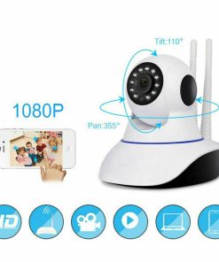 Alternative view of Telecamera 1080P HD Wireless Interna SD IP Camera Motorizzata IR Infrarossi WIFI
