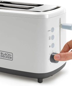 Alternative view of BLACK+DECKER BXTOA820E Tostapane, 820 W, Bianco