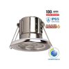 V-TAC PRO VT-885 Faretto LED 5W da Incasso Rotondo Colore Cromato Dimmerabile IP65 Luce Fredda