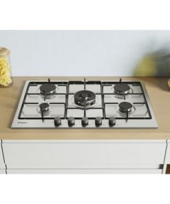 Alternative view of CANDY Piano Cottura CHW74WX a Gas 5 Fuochi Gas Colore Acciaio Inox