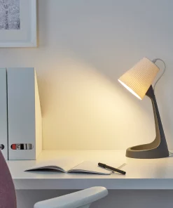 Alternative view of Lampada da Tavolo, Comodino, grigio scuro/bianco