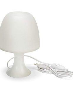 VELAMP Lampada Da Tavolo MUSHROOM Con Portalampada Per Lampadine E14