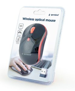 GEMBIRD Mouse  MUSW-4B-03-R Senza fili