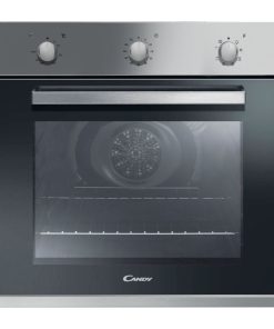 CANDY FCP52X/E/1 Forno Elettrico da Incasso Ventilato Multifunzione con Grill 65 Litri 60 cm Classe A colore Nero Inox