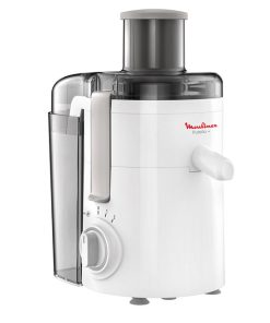 MOULINEX JU3701 Frutelia+, Estrattore di Succo a Freddo, Dotato di Ampia Apertura, Facile da Pulire, 2 Velocità e Modalità Pulse, 350 W