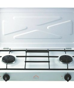 DCG ELTRONIC Fornello a gas 2 fuochi colore Bianco - EKP 2422