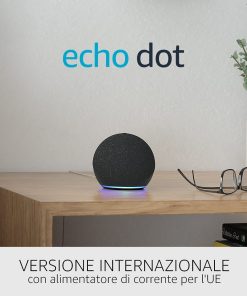Echo Dot (4ª generazione) - Altoparlante intelligente con Alexa - Antracite