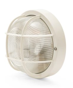 Alternative view of VELAMP BUBBLE PLAFONIERA IN VETRO PER LAMPADINE E27 IP44 - COLORE BIANCO