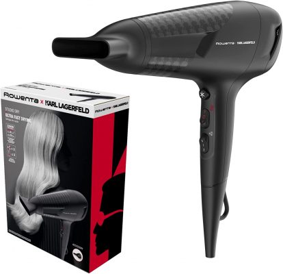 Rowenta X KARL LAGERFELD Studio Dry CV581LF0 2300 W Nero