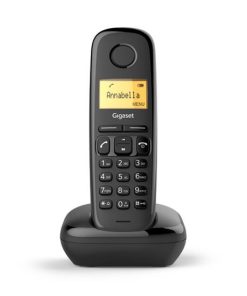 GIGASET A170 Telefono analogico/DECT Nero Identificatore di chiamata