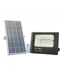 V-TAC VT-25W Faro Led a Batteria Con Pannello Solare e Telecomando